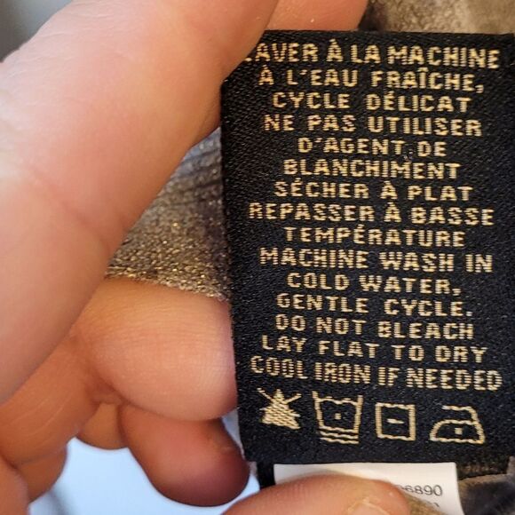 Renuar Light Brown Ribbed Crewneck Sweater Size M - Picture 7 of 8